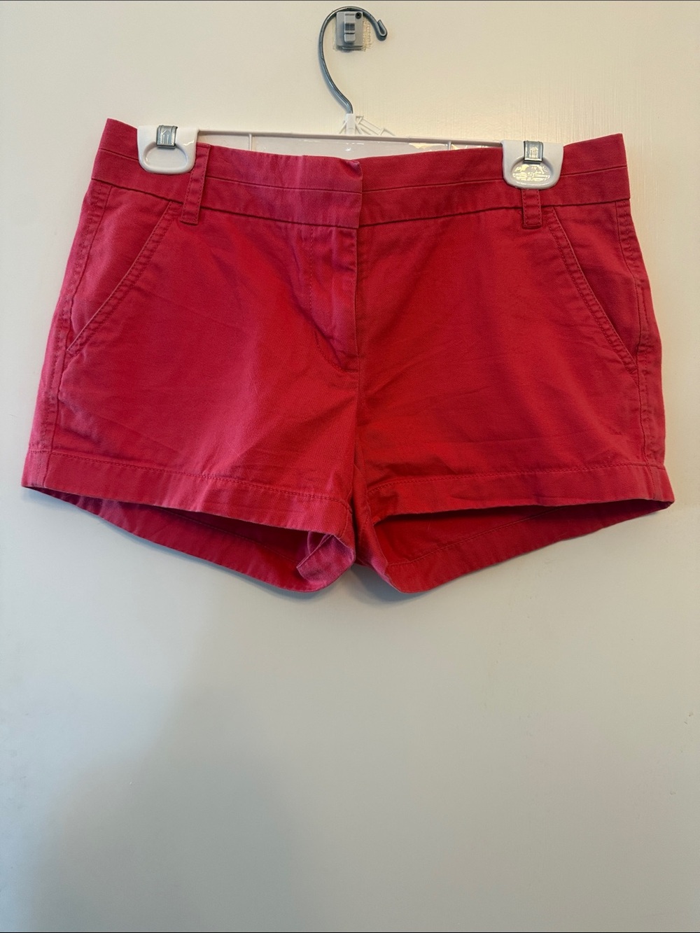 J. Crew Coral Chino Shorts